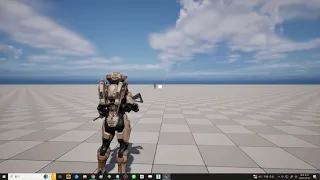 Unreal Engine 5 Character Movement Test 캐릭터 무브먼트(이동, 점프, 피격) 테스트