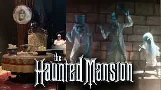 Haunted Mansion with Lights on POV side-by-side, Walt Disney World