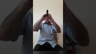 Armenian musician master playing Duduk , Армянский мастер играет дудук