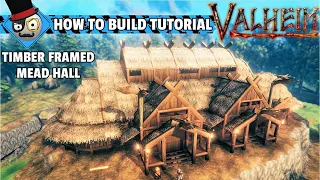 Valheim - How to build a Viking House - Mead Hall (Building Guide)