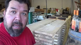 Air drying and stacking your own Lumber