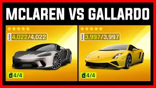 Asphalt 9 McLaren GT vs Lamborghini Gallardo