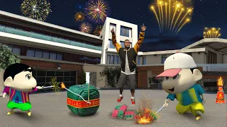 GTA 5 : FRANKLIN, SHINCHAN and MINCHAN Celebrate Diwali In GTA 5 ! (GTA 5 Mods)