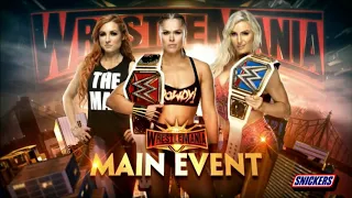 Wrestlemania 35_ Ronda Rousey vs.Becky Lynch vs. Charlotte Flair