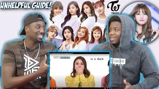 an Unhelpful Guide to Twice members | REACTION