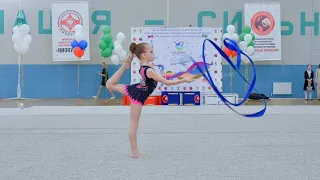 Церемония открытия Открытого турнира по гимнастике "СИЯЙ" Тахтамукайский район 18 февраля 2024 года
