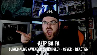 ALIP BA TA - BURIED ALIVE (AVENGED SEVENFOLD) - FINGER STYLE COVER - REACTION - WOW WHAT A GENIUS!!