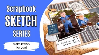 Scrapbooking Sketches, So Easy!!!