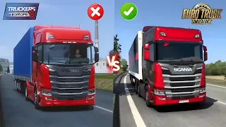 🚛 Truckers Of Europe 3 vs Euro Truck Simulator 2 🚛 Best Comparison video