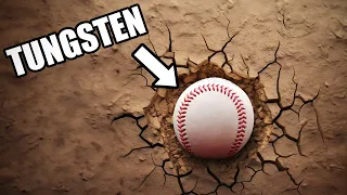 World's Heaviest Baseball Destroys Bats