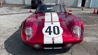 1965 Factory Five Daytona Coupe Walk Around and Start