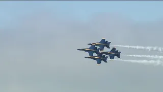 Blue Angels soar over San Francisco