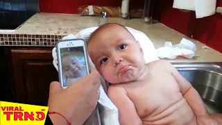 Funniest Babies Making Grumpy Faces - Funny Fails Baby Video  || Viral TRND