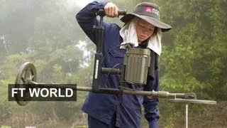 Women clearing Laos of cluster-bombs