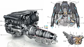 Information on the Generation of V-Engines 8-cylinder M 157 AMG