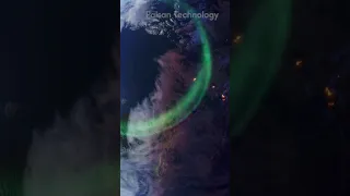 Як з'являється полярне сяйво | How the aurora borealis appears