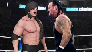 Dara Singh vs Undertaker Match