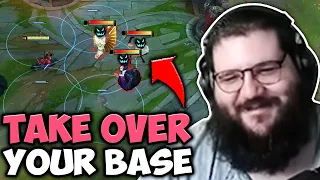 I TURNED THE ENEMY BASE INTO A MINE FIELD OF TRAPS! | Pink Ward Shaco