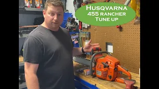 How to perform Husqvarna 455 Rancher maintenance