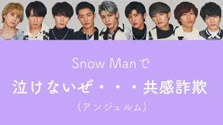 もしSnow Manがアンジュルムの泣けないぜ・・・共感詐欺を歌ったら