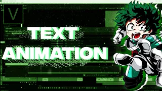 Text Animation Tutorial ( IB: zneptun ) - Sony Vegas Pro