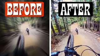TAP YOUR SUPER VISION TO RIDE FASTER, SAFER AND MORE RELAXED | Works for all human mountain bikers