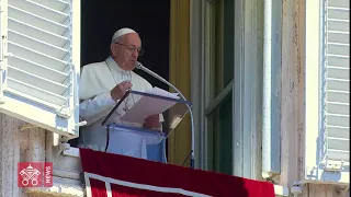 Papa Francesco Angelus-Piazza San Pietro 10-06-2018