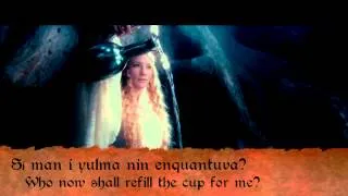 J.R.R. Tolkien reads an Elvish poem Namárië, Galadriel's Lament