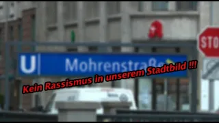 Die U-Mohrenstr in Berlin kommt weg, da das Wort rassistisch ist...