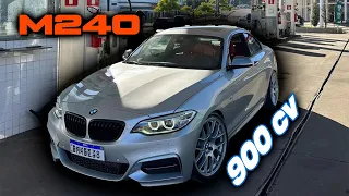 BMW M240 DE 900 CV... VOCÊ VAI FICAR IMPRESSIONADO COM OS TEMPOS!!!