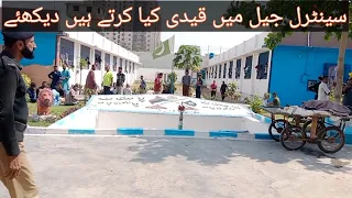 Jail prisoners Working In Central Jail Karachi Daily Routine & Learning Art Music Part 2