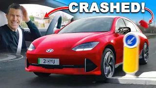 I 'crashed' the new Hyundai Ioniq 6 😐