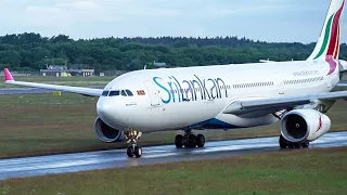 VERY RARE | FIRST VISIT | Srilankan Airlines Airbus A330 Landing at Hamburg Airport