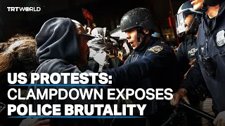 US: Staff and students involved in pro-Palestine protests describe extreme police brutality