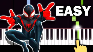 Spider Man Miles Morales - Theme - Piano tutorial