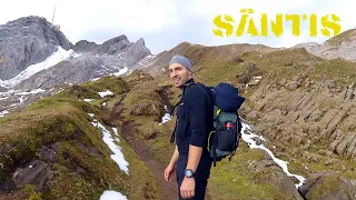 Säntis Schwägalp Öhrligrueb 🧗🏽‍♂️ "Klettersteig" Nasenlöcher 👃 mit Jürgen im Alpstein (CH) (2018)