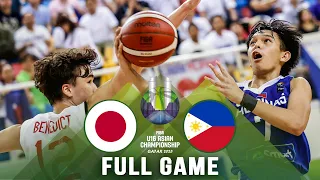 QUARTER-FINALS: Japan v Philippines | Full Basketball Game | FIBA U16 Asian Championship 2023