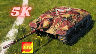 E 25 - 5K Damage 6 Kills World of Tanks Replays