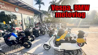 BMW VESPA MOTO VLOG 1 | donatsivlog