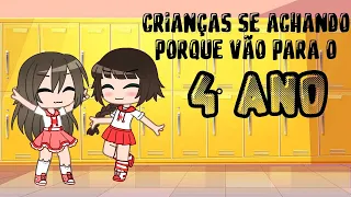 •✨Crianças se achando porque vão para o 4° ano✨• |meme| [gacha club] {ler a descrição!}