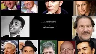 In Memoriam 2016   109 Prominente, die 2016 gestorben sind