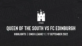 Queen of the South vs FC Edinburgh | Highlights | 17 September 2022