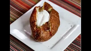 Chef Jeff makes delicious "English Jacket" baked potatoes