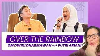 LucieV Reacts to PUTRI ARIANI FT DWIKI DARMAWAN - OVER THE RAINBOW (COVER)