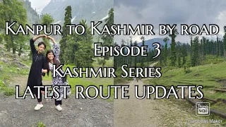 FINALLY SRINAGAR PAHUCH GYE ...  Kanpur to Kashmir by road |episode 3| kashmir series|