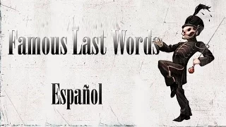 My Chemical Romance - Famous Last Words (Sub Esp)
