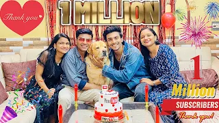 1 Million Subscribers Celebration | Surprise mil gya❤️ | Anant rastogi