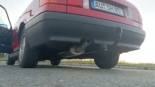 Audi 80 b3 Custom Exhaust Sound