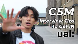 5 tips for a better university interview | Central Saint Martins