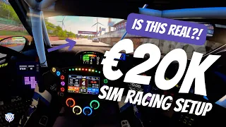 Is THIS REAL?! INSANE 20K Sim Racing Setup POV